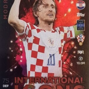 Topps UEFA EURO 2024 Match Attax Trading Cards – 1x II 1 MODRIC LIMITED EDITION CARD