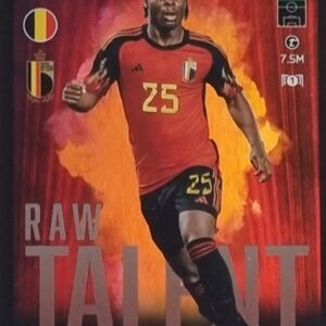 Topps UEFA EURO 2024 Match Attax Trading Cards – 1x RT 1 DOKU LIMITED EDITION CARD