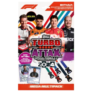 Topps Turbo Attax Formel 1 2024 - 1x Mega Multipack