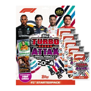 Topps Turbo Attax Formel 1 2024 - 1x Starterpack + 5x Booster