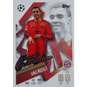 Topps Champions League Match Attax 2024/2025 / CC4 JAMAL MUSIALA EXCLUSIVE EDITION