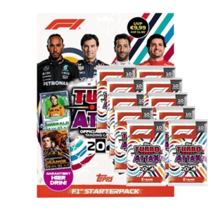 Topps Turbo Attax Formel 1 2024 - 1x Starterpack + 10x Booster