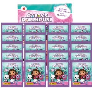 Panini Gabby's Dollhouse Sticker (2024) - 1x Stickeralbum + 20x Stickertüten