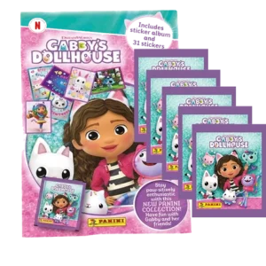 Panini Gabby's Dollhouse Sticker (2024) - 1x Stickeralbum + 5x Stickertüten