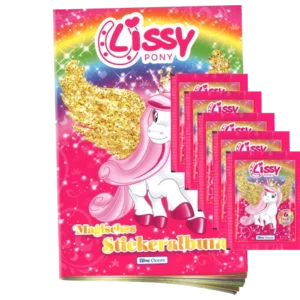 Blue Ocean Lissy Pony Sticker (2024) - 1x Stickeralbum + 5x Stickertüten