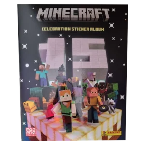 Panini Minecraft Celebration Sticker / 1x Sammelalbum