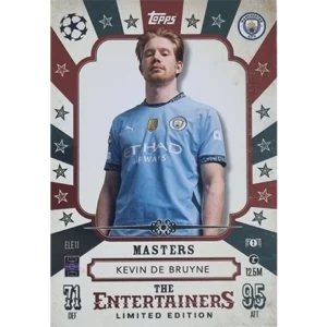 Topps Champions League Match Attax 2024/2025 / ELE 11 Kevin de Bruyne Limited Edition Karte