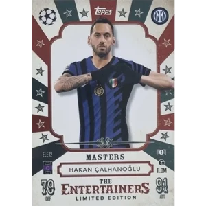 Topps Champions League Match Attax 2024/2025 / ELE 12 Hakan Calhanoglu Limited Edition Karte