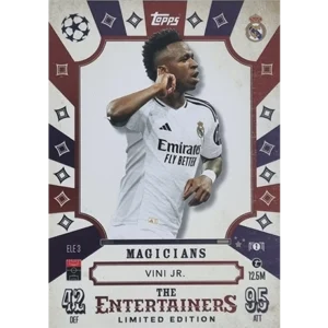 Topps Champions League Match Attax 2024/2025 / ELE 3 Vini Jr Limited Edition Karte