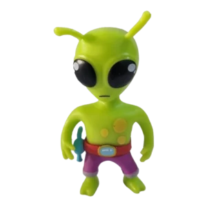 Stumble Guys 3D Serie 2 Minifiguren / 1x Figur 21 Green Alien