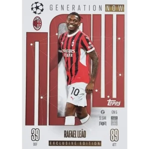 Topps Champions League Match Attax 2024/2025 / GN 5 RAFAEL LEAO GENERATION NOW