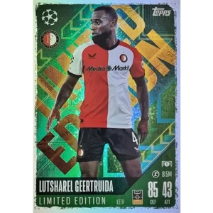 Topps Champions League Match Attax 2024/2025 / LE 11 LUTSHAREL GEERTRUIDA LIMITED EDITION KARTE