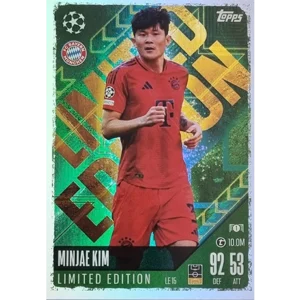 Topps Champions League Match Attax 2024/2025 / LE 15 MINJAE KIM LIMITED EDITION KARTE