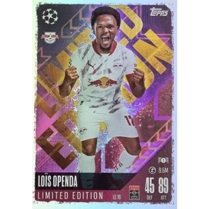 Topps Champions League Match Attax 2024/2025 / LE 16 LOIS OPENDA LIMITED EDITION KARTE