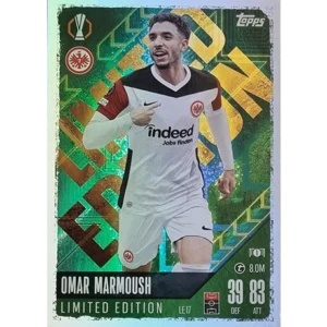 Topps Champions League Match Attax 2024/2025 / LE 17 OMAR MARMOUSH LIMITED EDITION KARTE