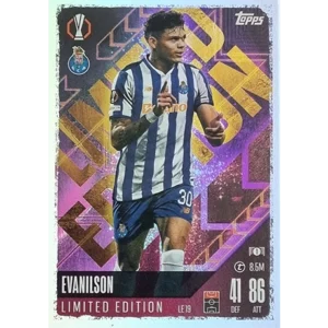 Topps Champions League Match Attax 2024/2025 / LE 19 EVANILSON LIMITED EDITION KARTE