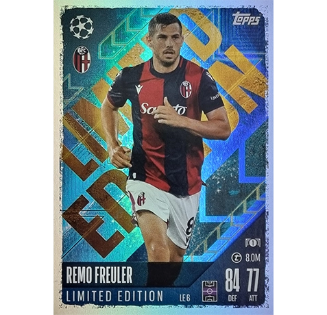 Topps Champions League Match Attax 2024/2025 / LE 6 REMO FREULER LIMITED EDITION KARTE