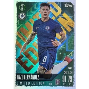 Topps Champions League Match Attax 2024/2025 / LE 8 ENZO FERNANDEZ LIMITED EDITION KARTE