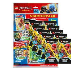 Ninjago Trading Cards Serie 9 Next Level / 1x Starterpack inkl. 10x Booster