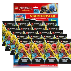 Ninjago Trading Cards Serie 9 Next Level / 1x Starterpack inkl. 20x Booster