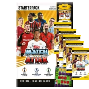 Topps Champions League Match Attax 2024/2025 1x Starterpack + 5x Booster