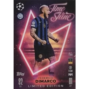 Topps Champions League Match Attax 2024/2025 / TTS 08 Federico Dimarco Limited Edition Karte