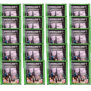 Panini Minecraft Celebration Sticker / 20x Stickertüten