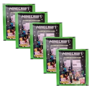 Panini Minecraft Celebration Sticker / 5x Stickertüten