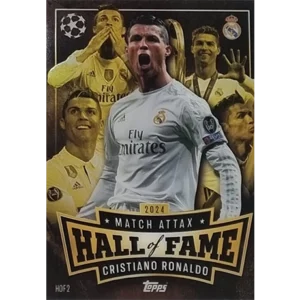 Topps Champions League Match Attax 2024/2025 / HDF 2 CRISTIANO RONALDO HALL OF FAME