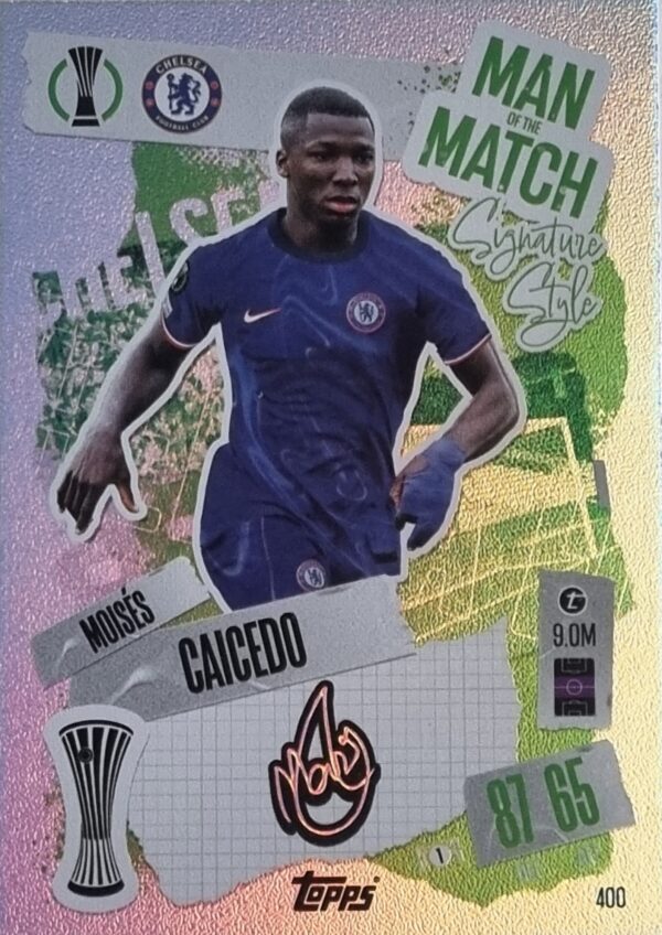 Topps Champions League Match Attax 2024/2025 / 400 MOISES CAICEDO