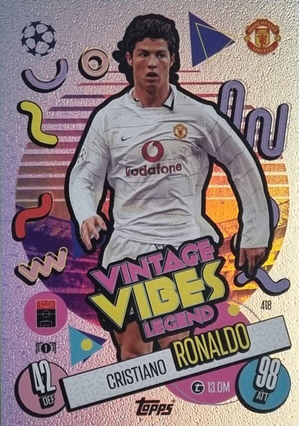 Topps Champions League Match Attax 2024/2025 / 418 CRISTIANO RONALDO