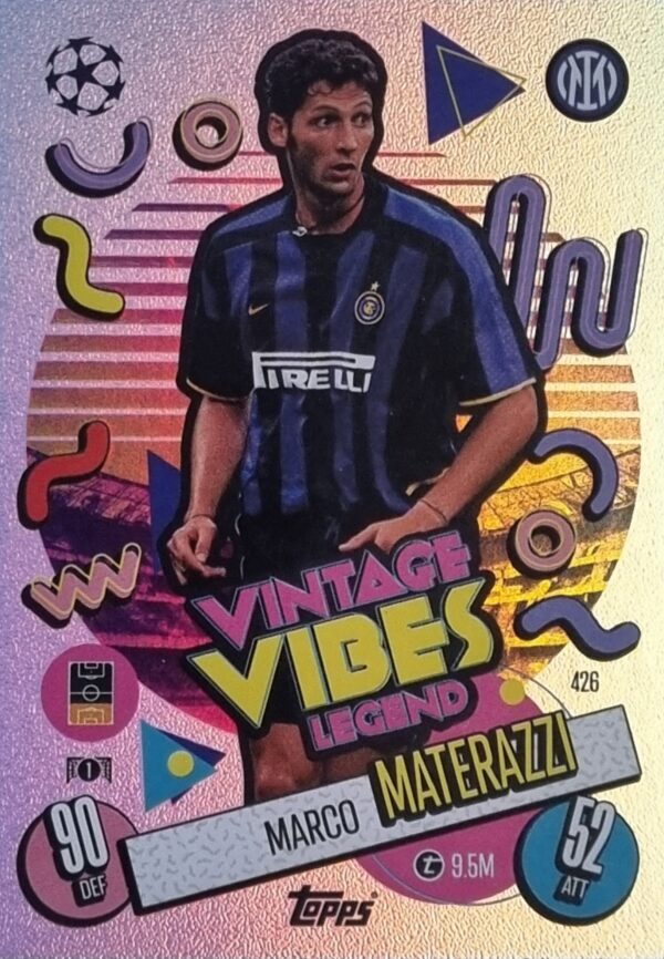 Topps Champions League Match Attax 2024/2025 / 426 MARCO MATERAZZI