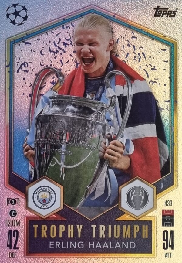 Topps Champions League Match Attax 2024/2025 / 433 ERLING HAALAND