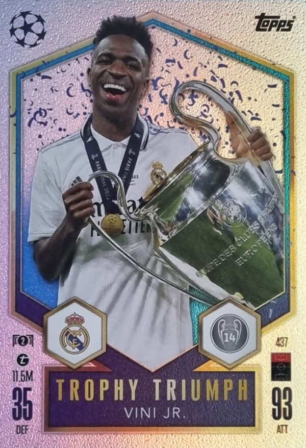 Topps Champions League Match Attax 2024/2025 / 437 VINI JR.