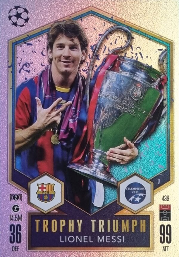 Topps Champions League Match Attax 2024/2025 / 438 LINONEL MESSI