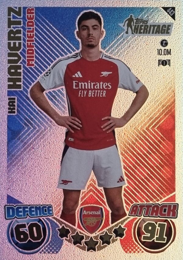 Topps Champions League Match Attax 2024/2025 / 443 KAI HARVERTZ