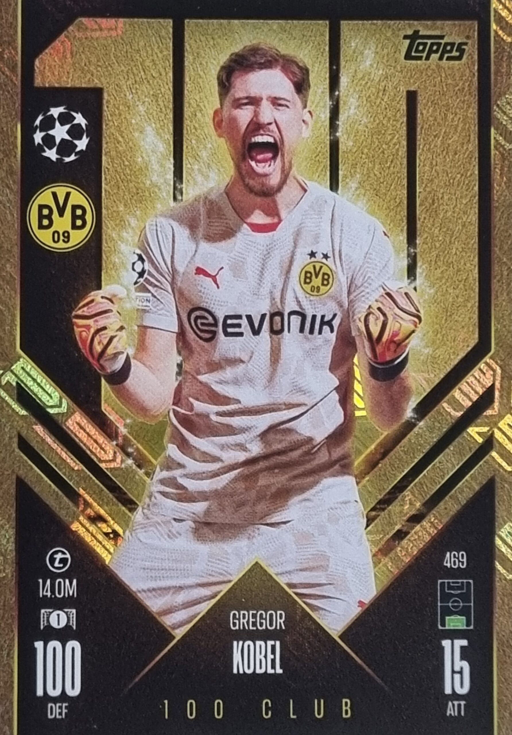Topps Champions League Match Attax 2024/2025 / 469 GREGOR KOBEL 