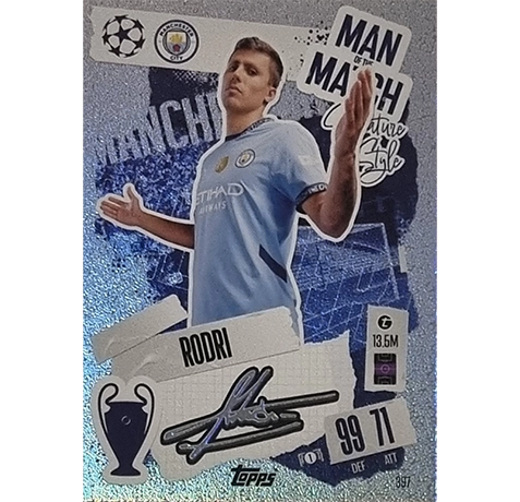 Topps Champions League Match Attax 2024/2025 / 397 RODRI