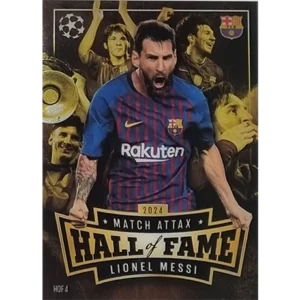 Topps Champions League Match Attax 2024/2025 / HDF 4 LIONEL MESSI HALL OF FAME