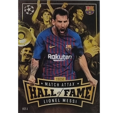 Topps Champions League Match Attax 2024/2025 / HDF 4 LIONEL MESSI HALL OF FAME