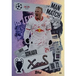 Topps Champions League Match Attax 2024/2025 / 406 XAVER SCHLAGER