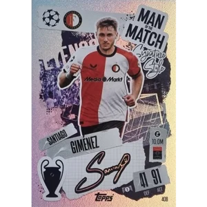 Topps Champions League Match Attax 2024/2025 / 408 SANTIAGO GIMINEZ