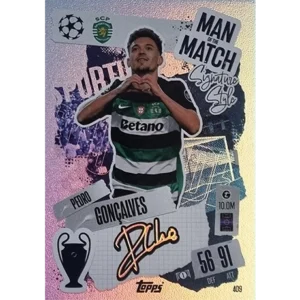 Topps Champions League Match Attax 2024/2025 / 409 PEDRO GONCALVES