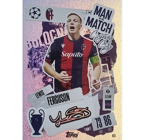 Topps Champions League Match Attax 2024/2025 / 413 LEWIS FERGUSON