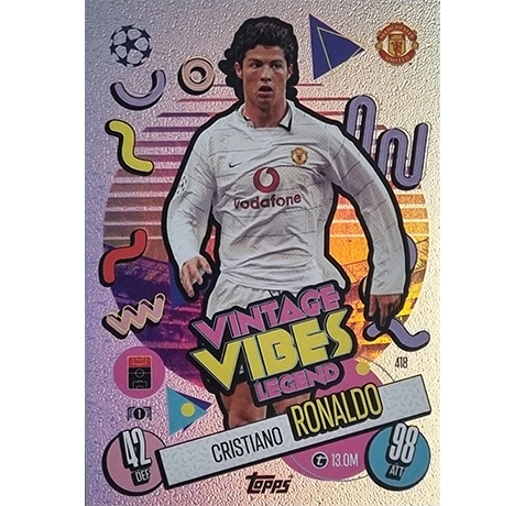 Topps Champions League Match Attax 2024/2025 / 418 CRISTIANO RONALDO