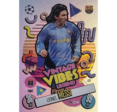 Topps Champions League Match Attax 2024/2025 / 420 LIONEL MESSI