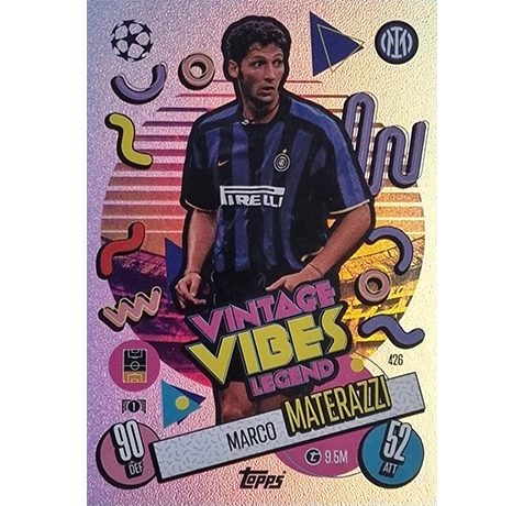 Topps Champions League Match Attax 2024/2025 / 426 MARCO MATERAZZI