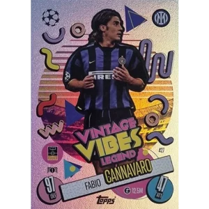 Topps Champions League Match Attax 2024/2025 / 427 FABIO CANNAVARO