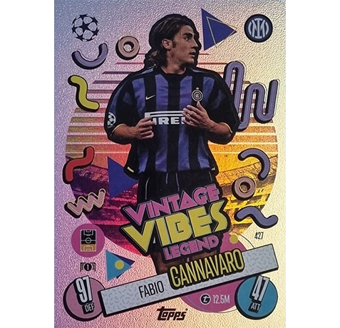 Topps Champions League Match Attax 2024/2025 / 427 FABIO CANNAVARO