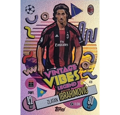 Topps Champions League Match Attax 2024/2025 / 428 ZLATAN IBRAHIMOVIC